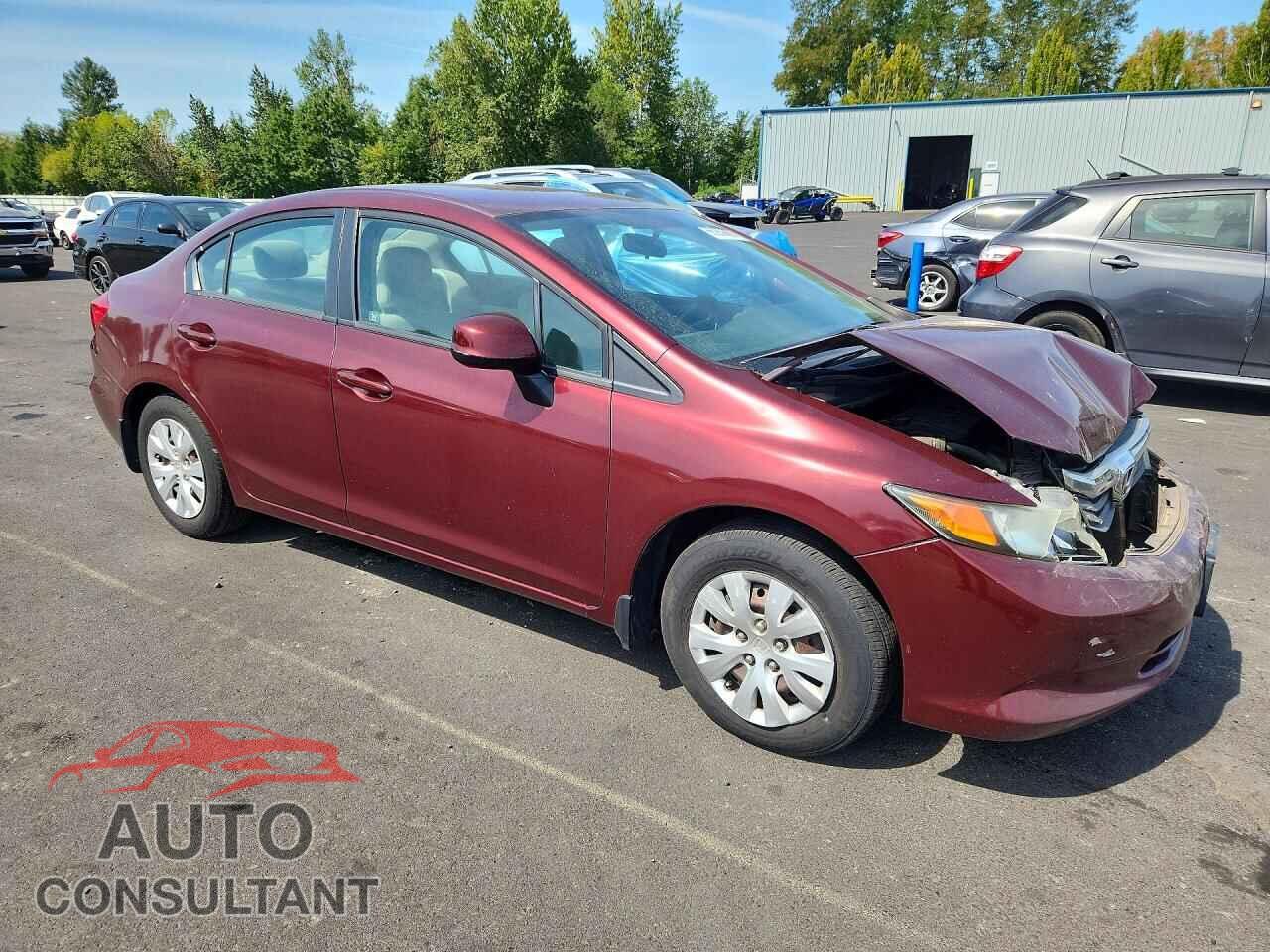 HONDA CIVIC 2012 - 2HGFB2F54CH585380