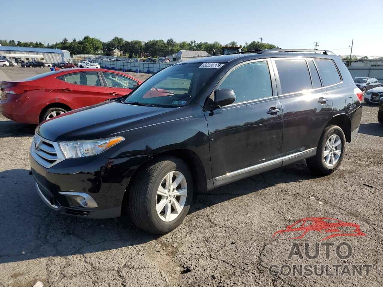 TOYOTA HIGHLANDER 2012 - 5TDBK3EH5CS172318