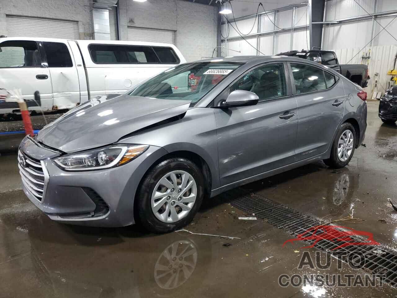 HYUNDAI ELANTRA 2017 - KMHD74LF2HU397375