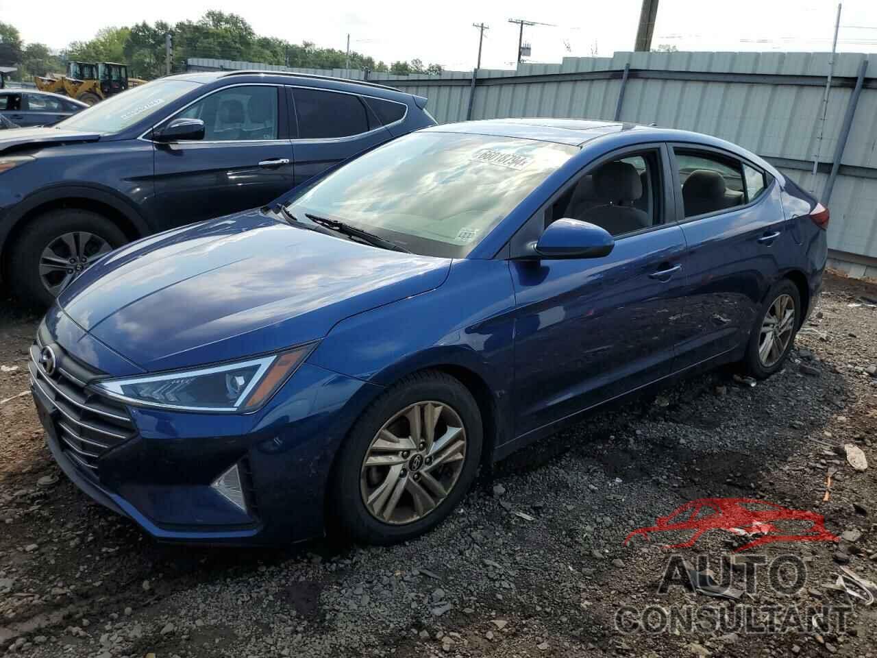 HYUNDAI ELANTRA 2019 - 5NPD84LF0KH412037