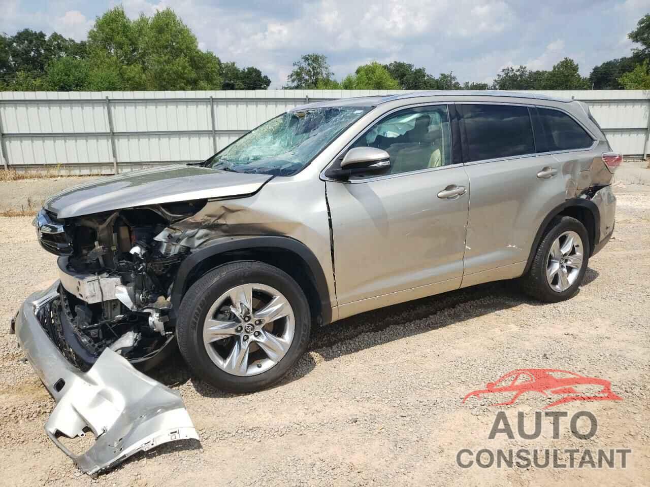 TOYOTA HIGHLANDER 2016 - 5TDYKRFH0GS172566