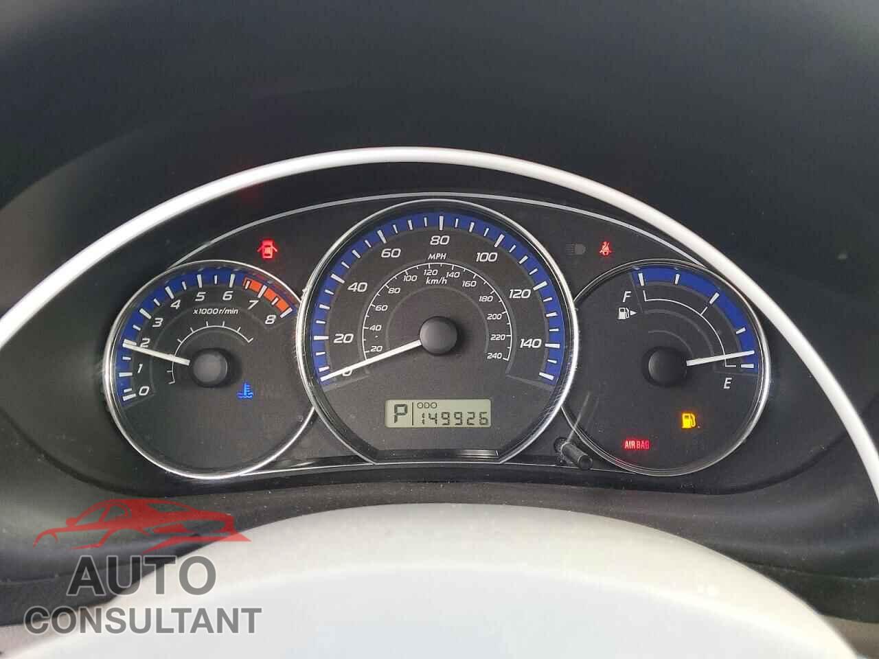 SUBARU FORESTER 2011 - JF2SHAEC2BH762486