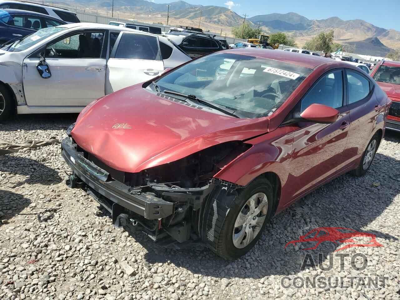 HYUNDAI ELANTRA 2016 - 5NPDH4AE8GH708313