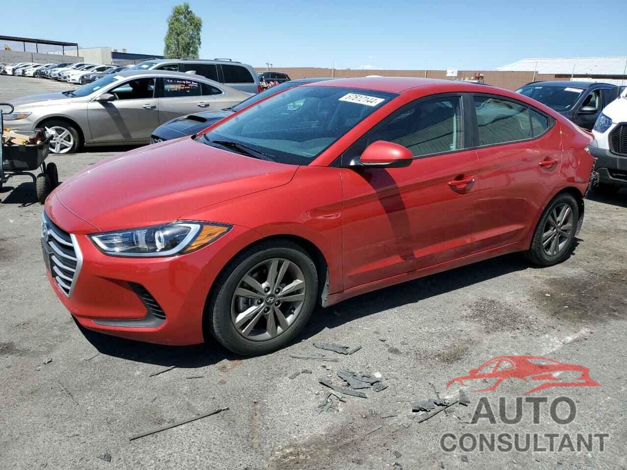 HYUNDAI ELANTRA 2018 - 5NPD84LF9JH335716