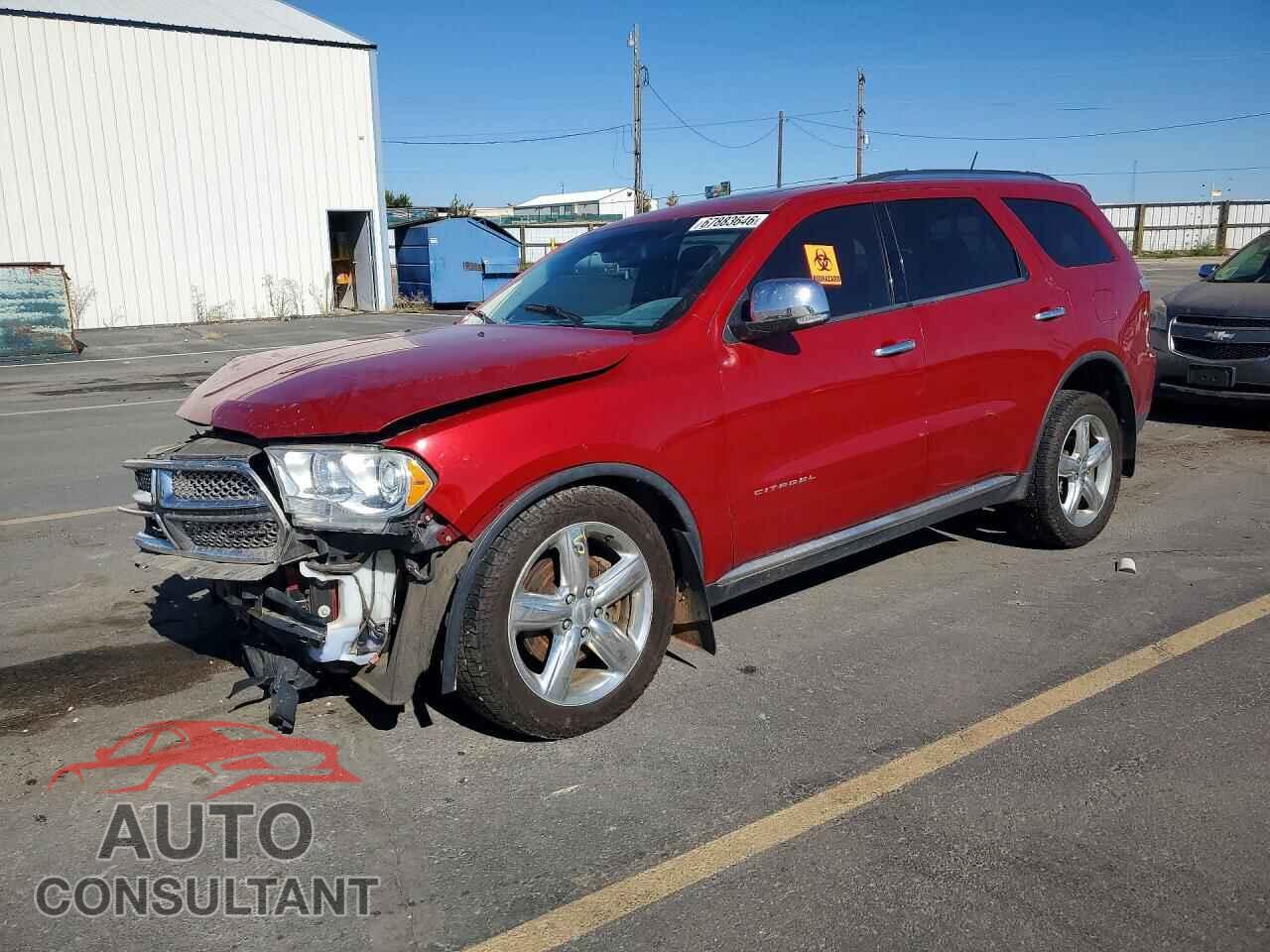 DODGE DURANGO 2011 - 1D4SE5GT4BC680402