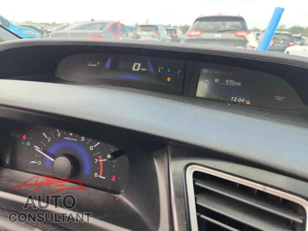 HONDA CIVIC 2013 - 19XFB2F59DE097649