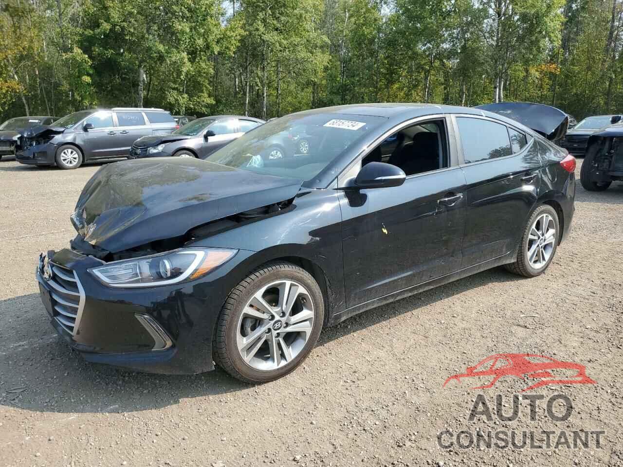 HYUNDAI ELANTRA 2017 - KMHD84LF6HU426731