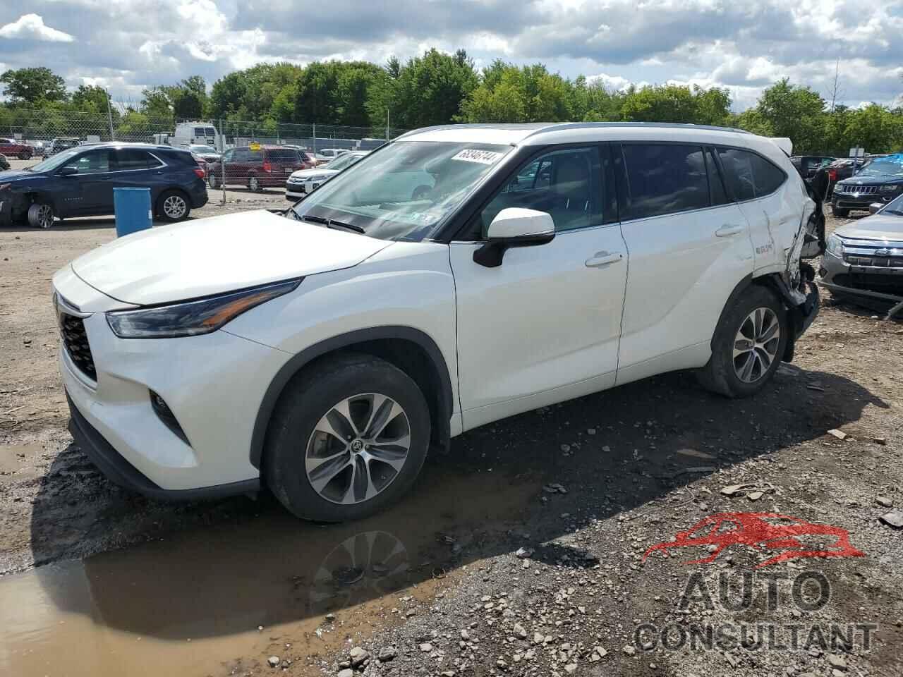 TOYOTA HIGHLANDER 2021 - 5TDGZRBH3MS542448