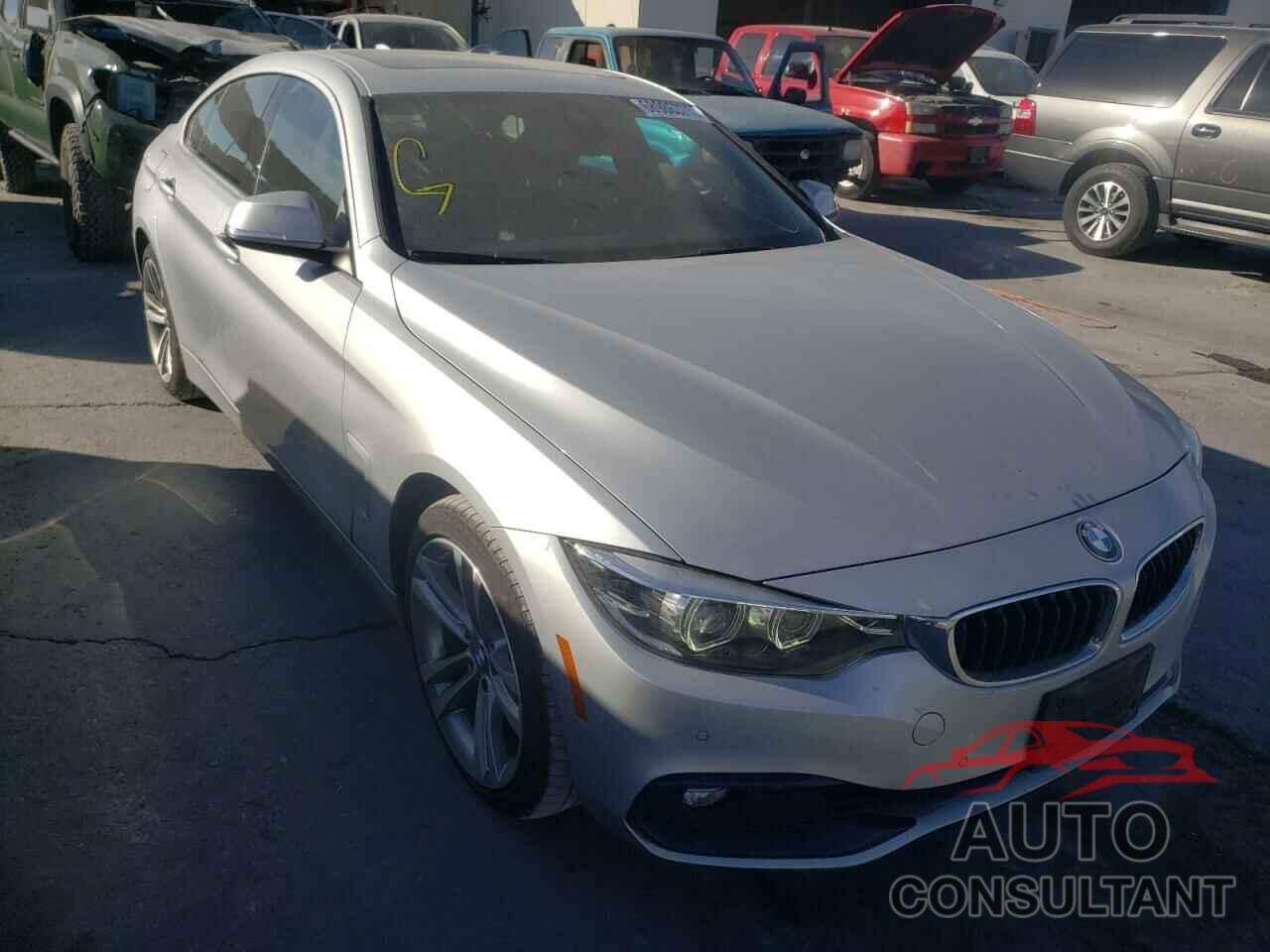 BMW 4 SERIES 2019 - WBA4J1C50KBM16758