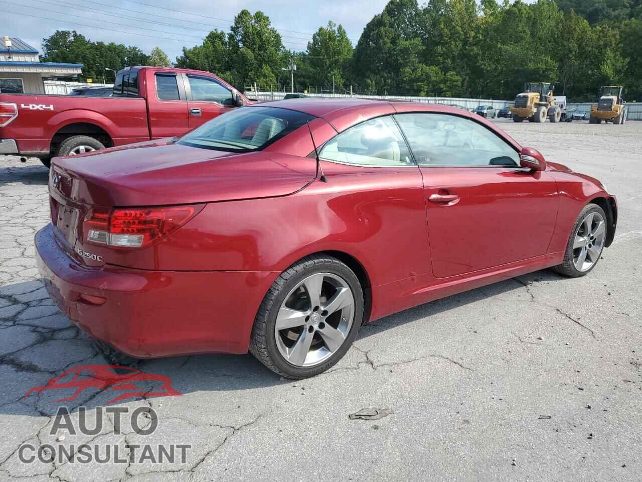 LEXUS IS 2010 - JTHFF2C21A2514445