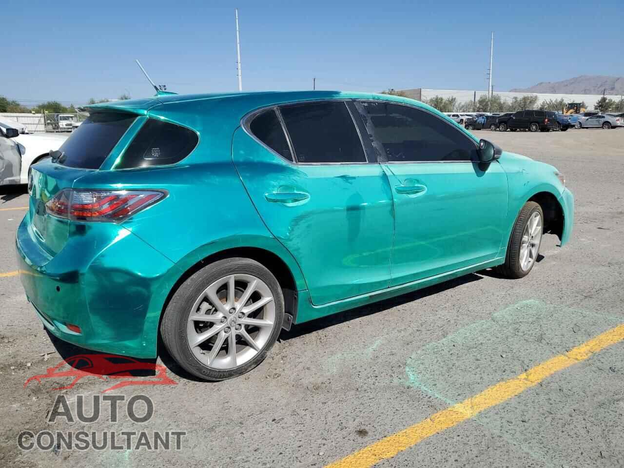 LEXUS CT 200 2013 - JTHKD5BH1D2157266