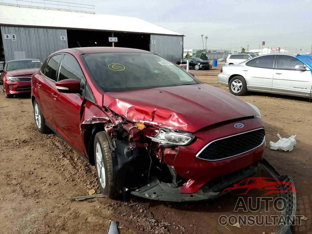 FORD FOCUS 2017 - 1FADP3F27HL271189