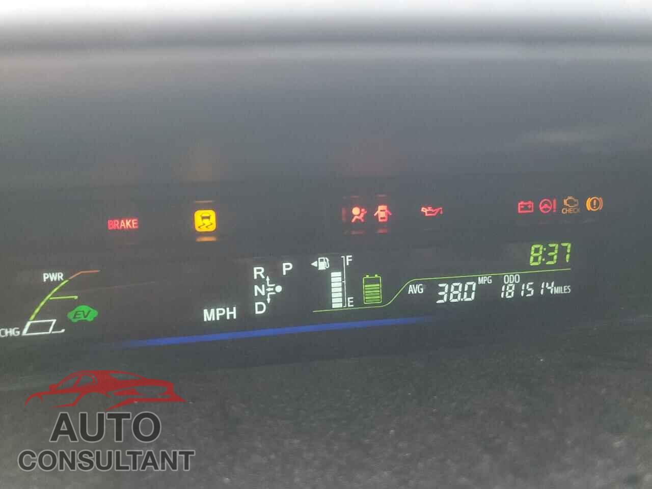 TOYOTA PRIUS 2014 - JTDZN3EU4E3303360