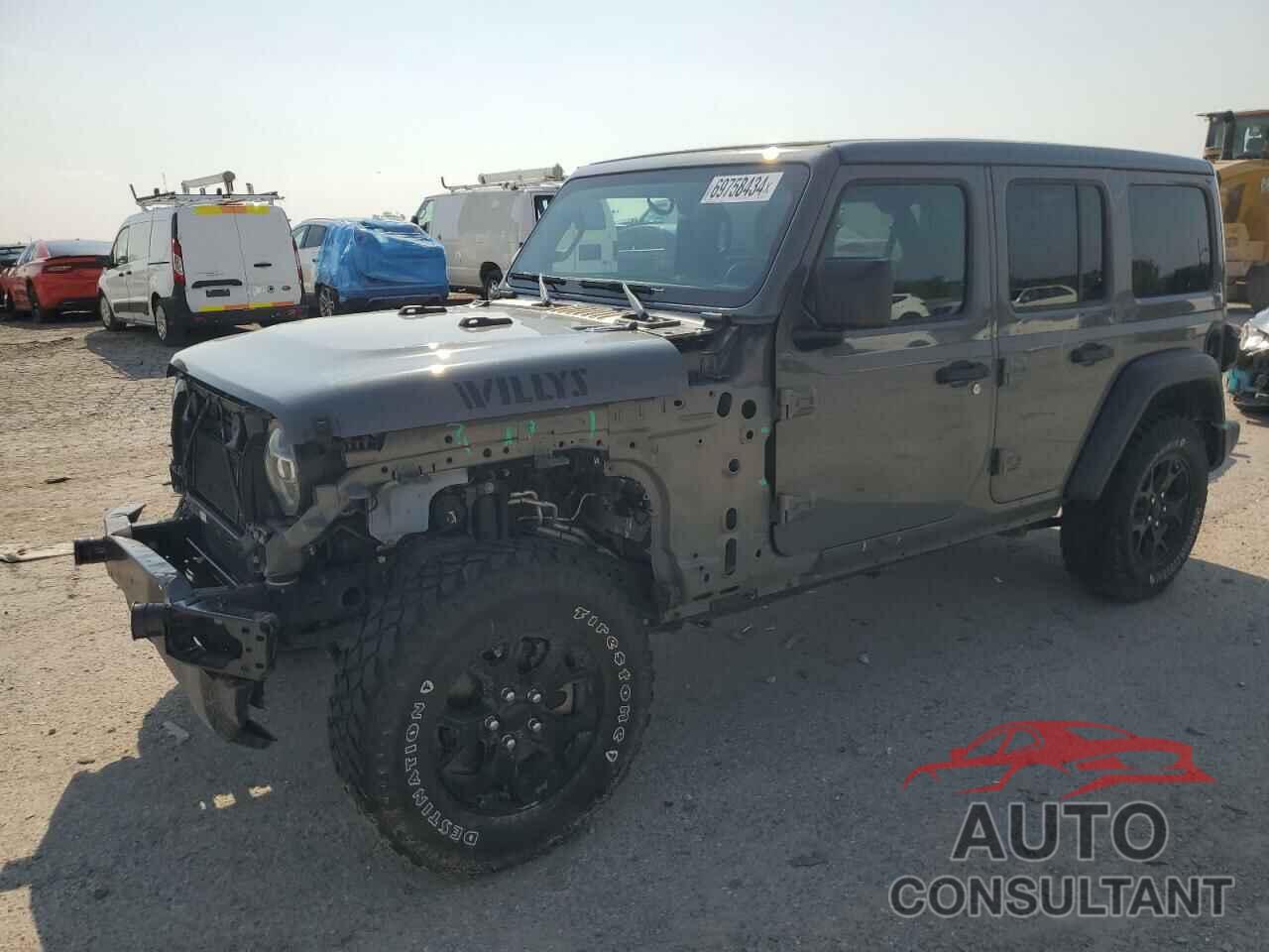 JEEP WRANGLER 2021 - 1C4HJXDG8MW651508