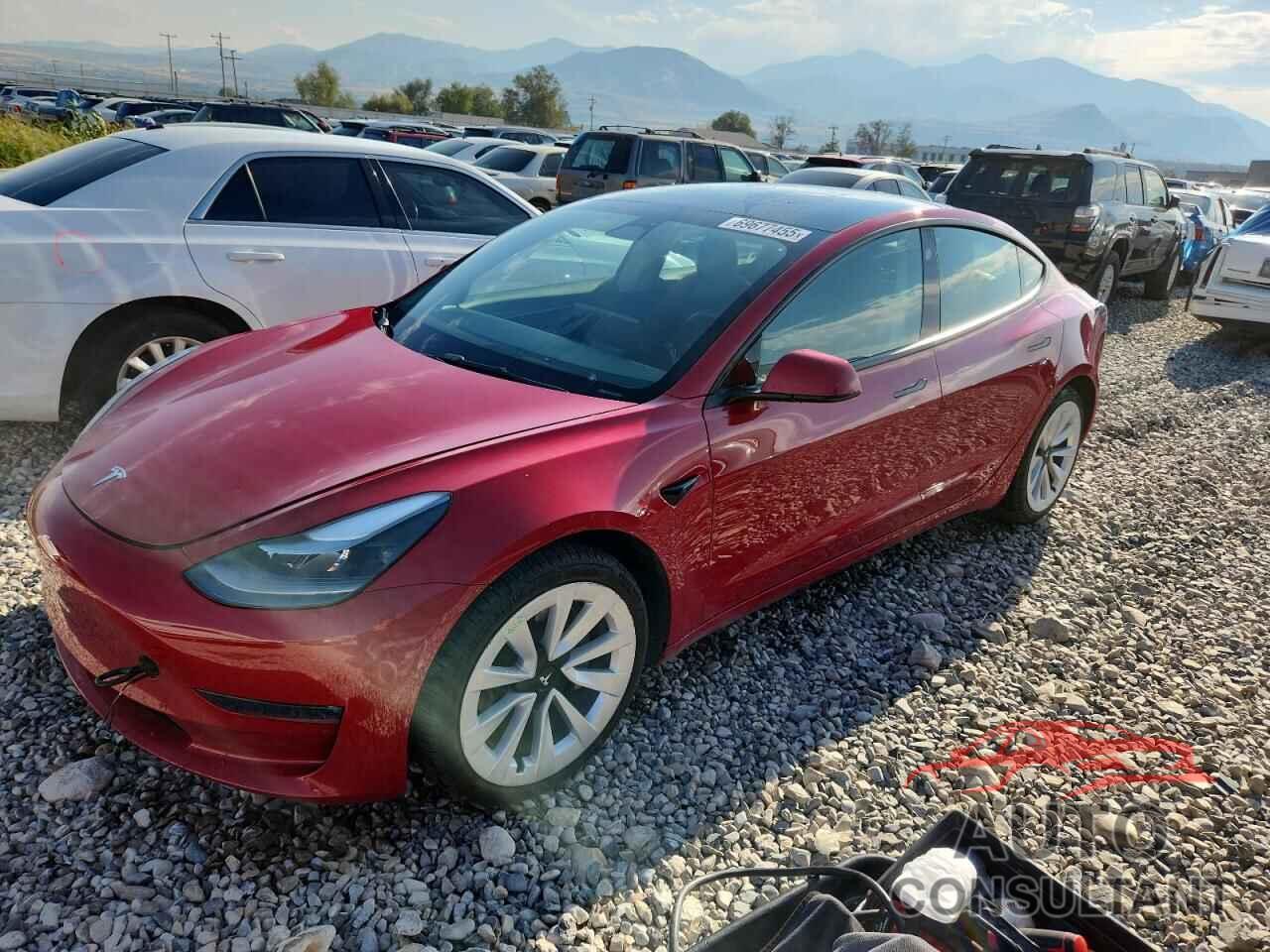 TESLA MODEL 3 2022 - 5YJ3E1EB3NF153995