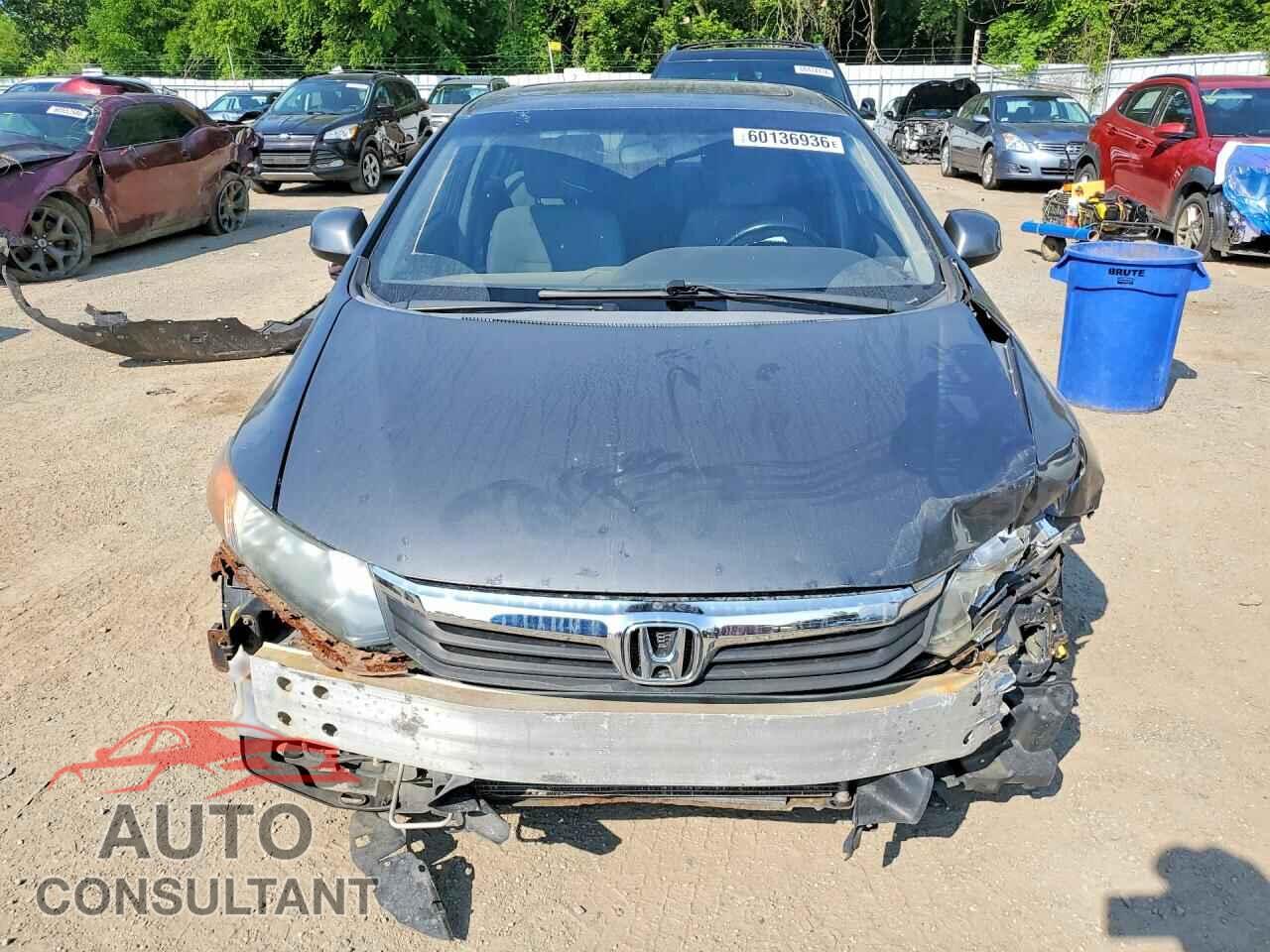 HONDA CIVIC 2012 - 2HGFB2F54CH030607