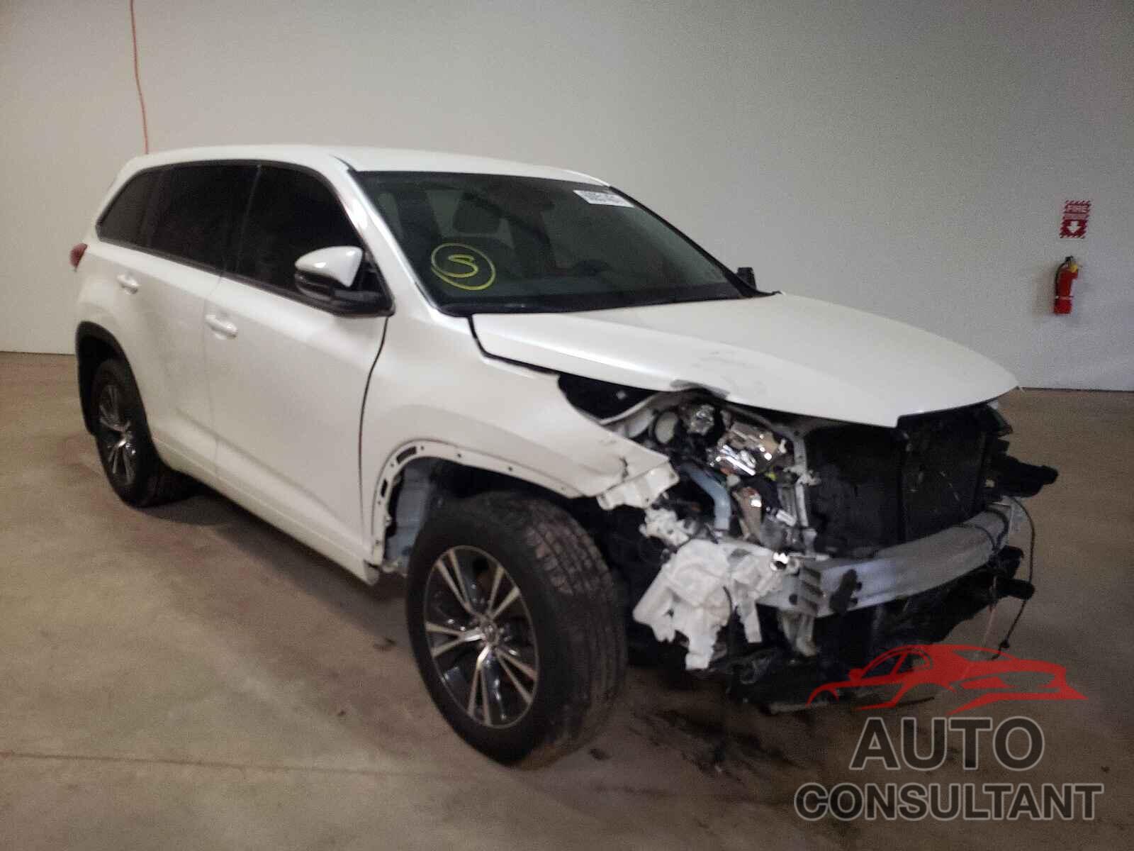 TOYOTA HIGHLANDER 2017 - 5TDBZRFH8HS442761