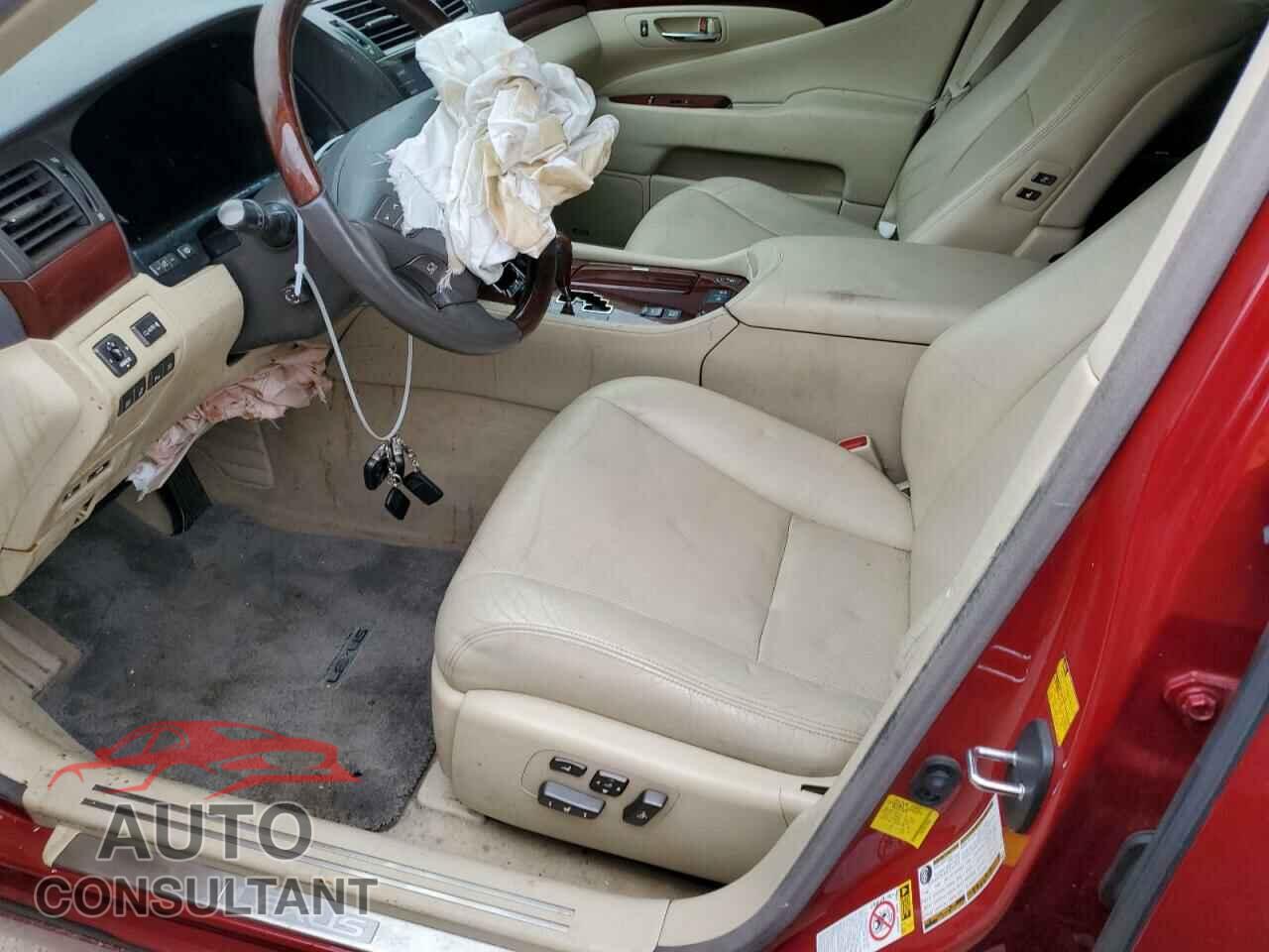 LEXUS LS460 2012 - JTHBL5EF0C5109266