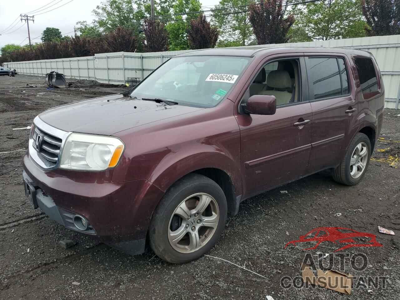 HONDA PILOT 2013 - 5FNYF4H45DB079026