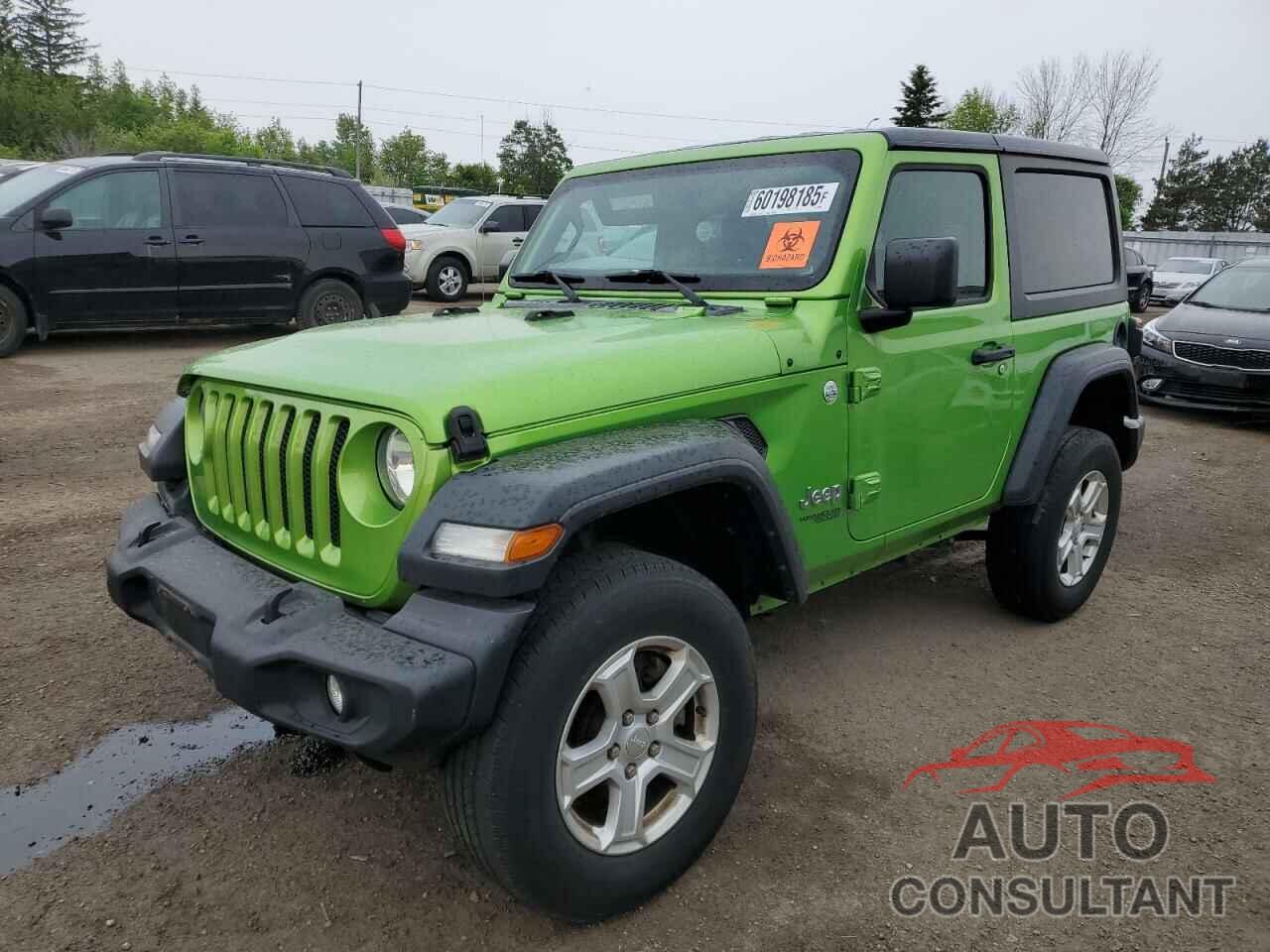 JEEP WRANGLER 2018 - 1C4GJXAG0JW279934