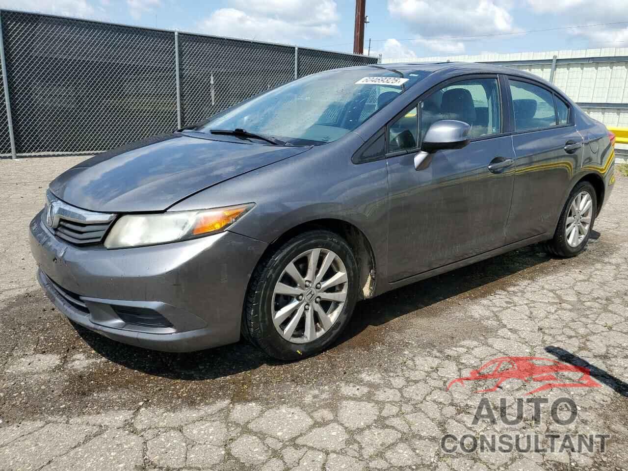 HONDA CIVIC 2012 - 19XFB2F86CE006409