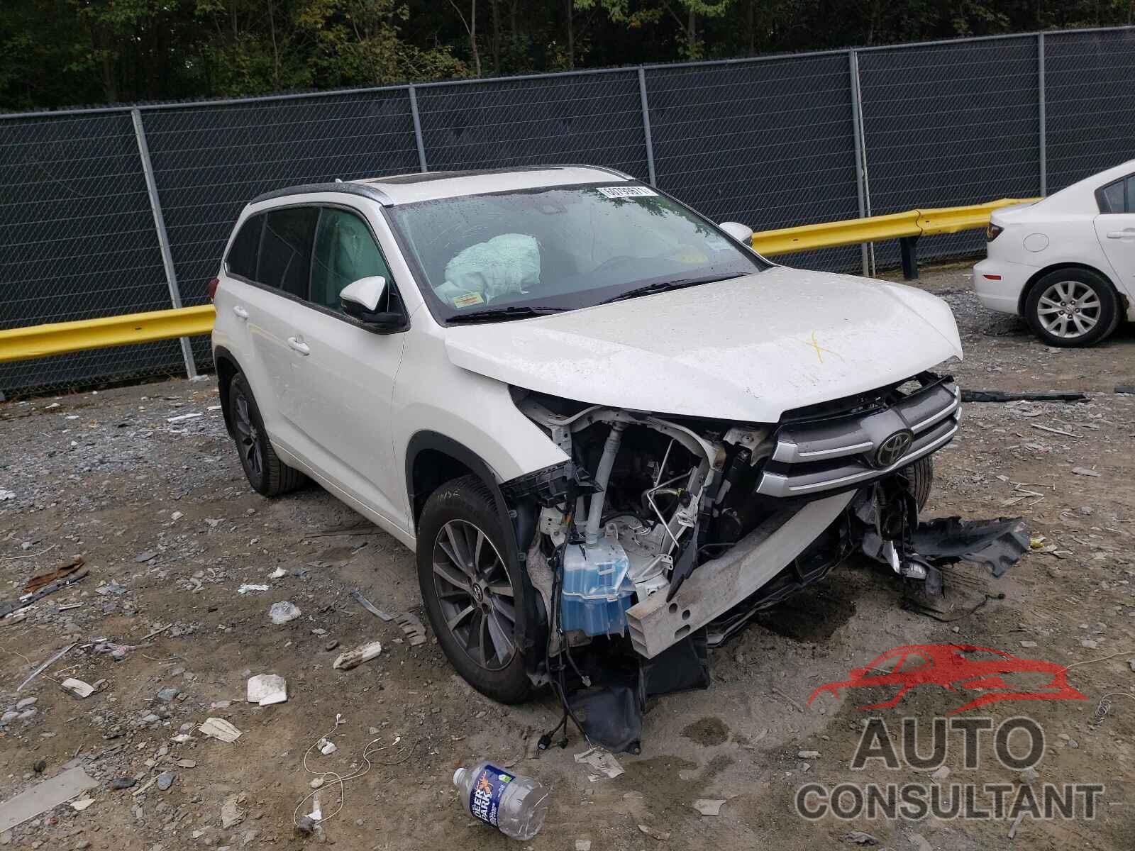 TOYOTA HIGHLANDER 2017 - 5TDJZRFH2HS515781
