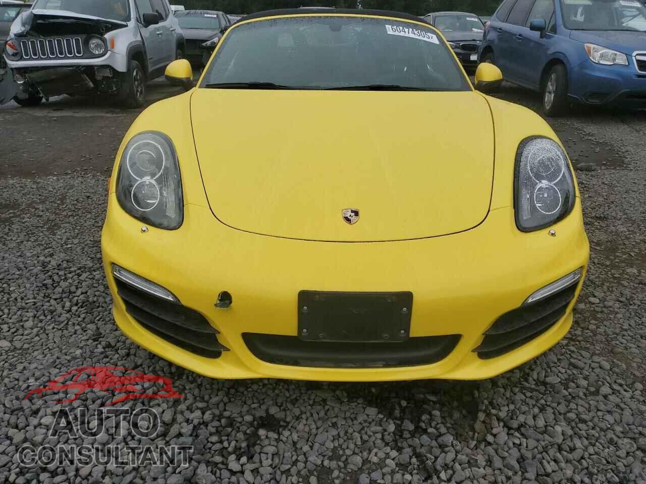 PORSCHE BOXSTER 2013 - WP0CB2A8XDS134001