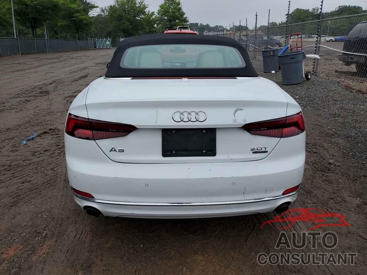 AUDI A5 2018 - WAU2NGF56JN016632