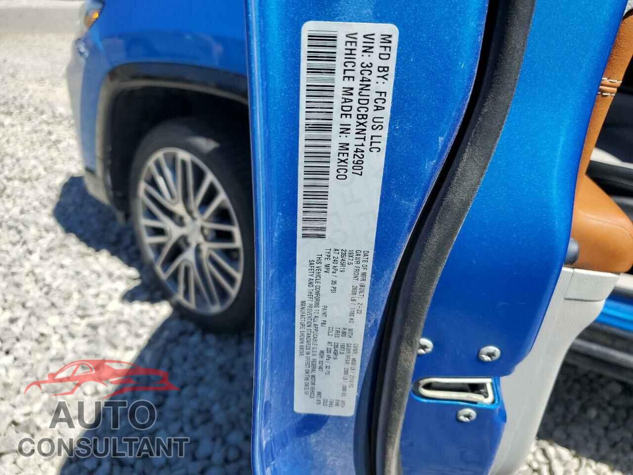 JEEP COMPASS 2022 - 3C4NJDCBXNT142907