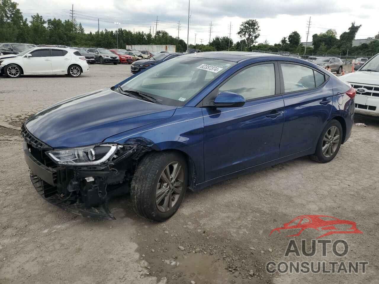 HYUNDAI ELANTRA 2018 - 5NPD84LF1JH402289