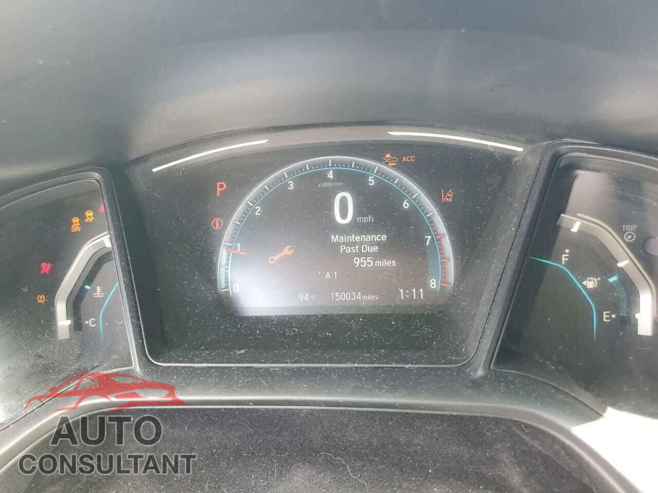 HONDA CIVIC 2019 - 19XFC2F62KE034640