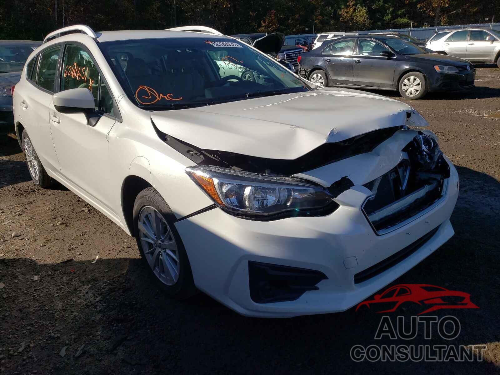 SUBARU IMPREZA 2017 - 4S3GTAB68H3751533