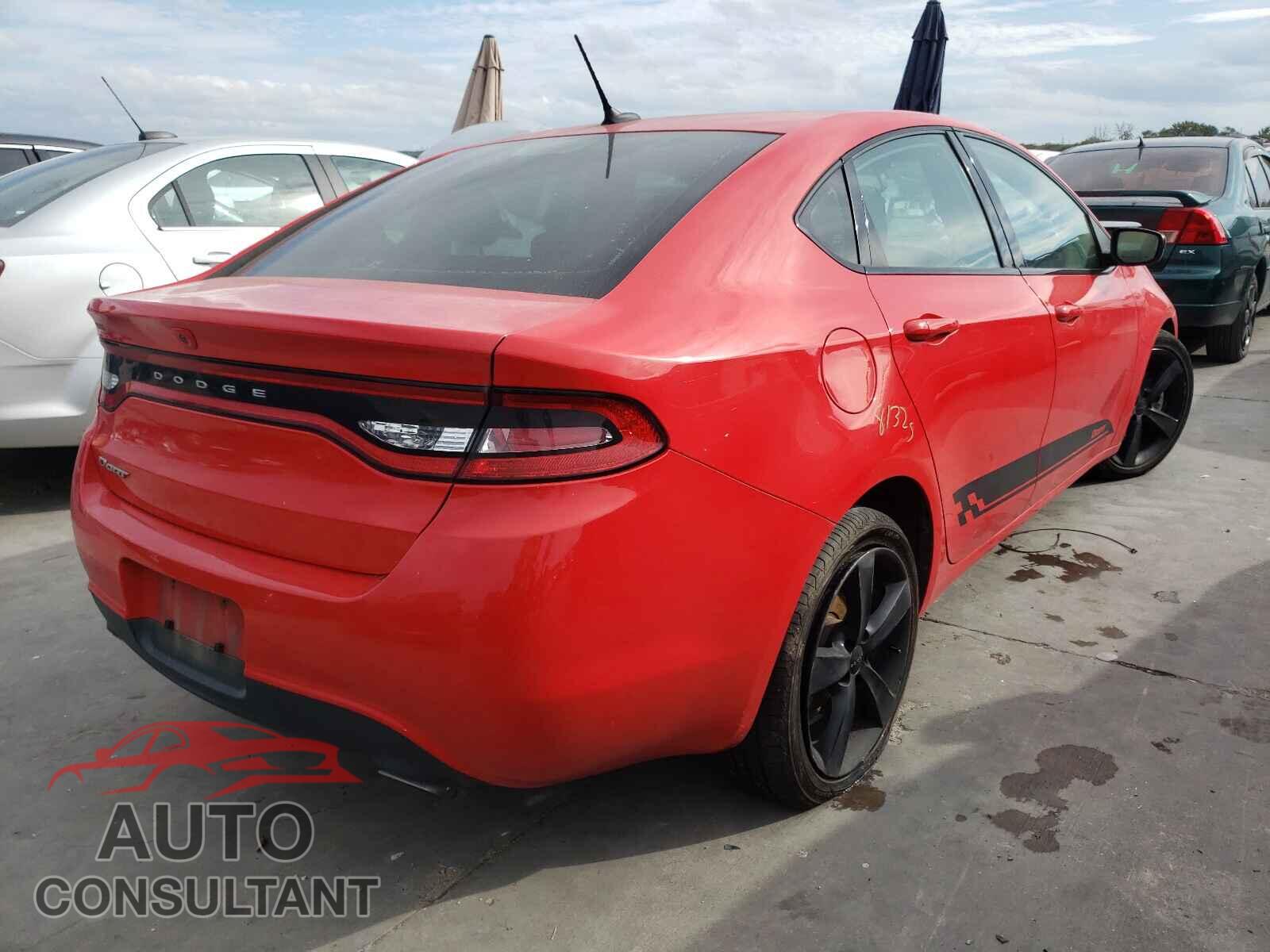 DODGE DART 2016 - 1C3CDFBB5GD624371