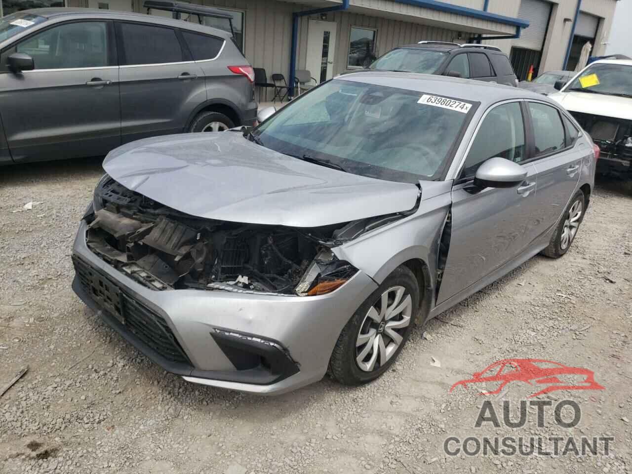 HONDA CIVIC 2022 - 2HGFE2F23NH522447