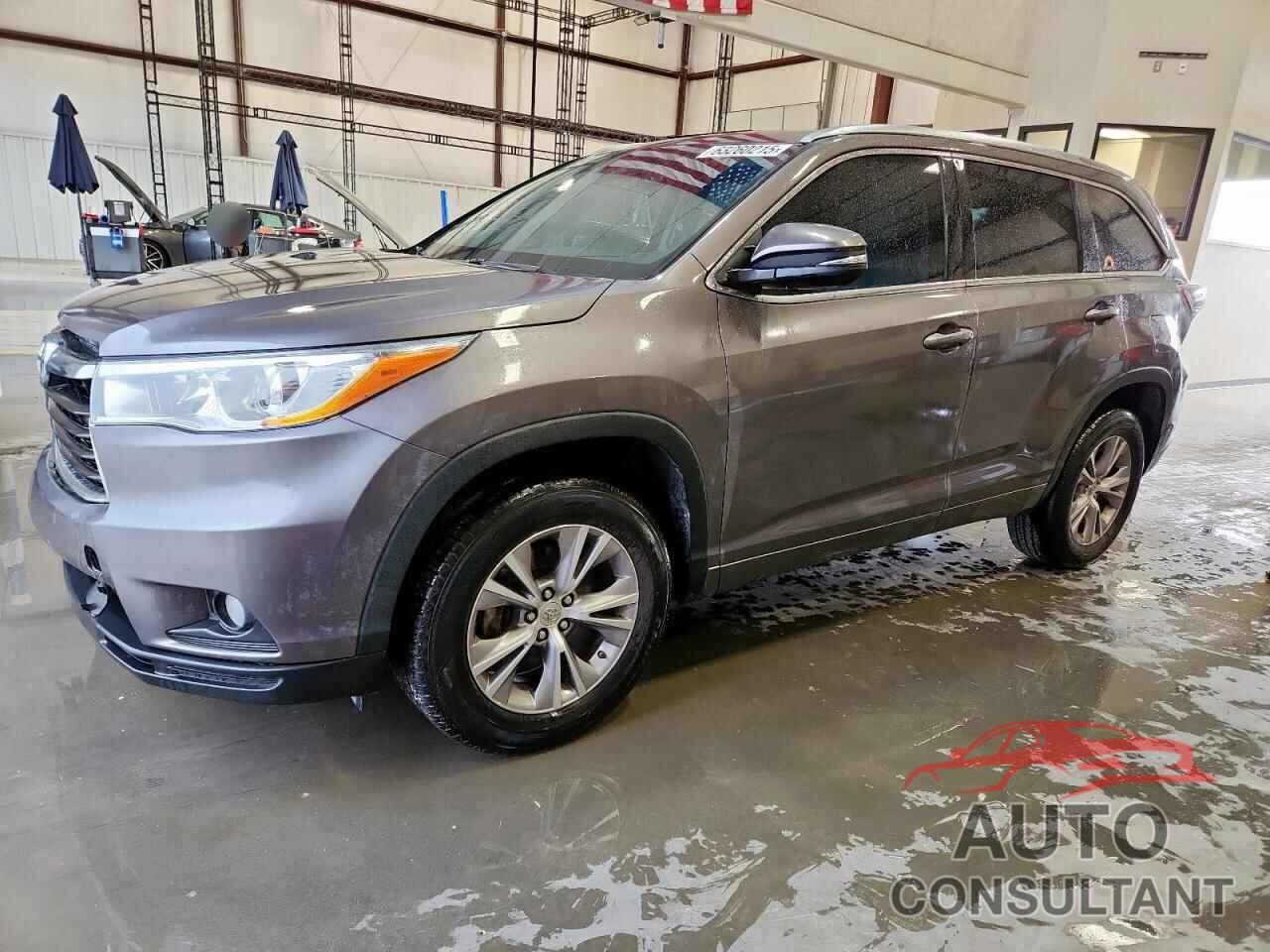 TOYOTA HIGHLANDER 2014 - 5TDKKRFH1ES033288