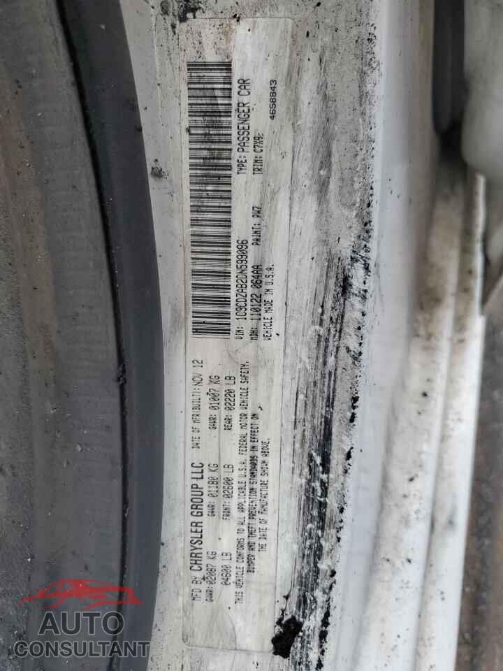 DODGE AVENGER 2013 - 1C3CDZAB2DN599096