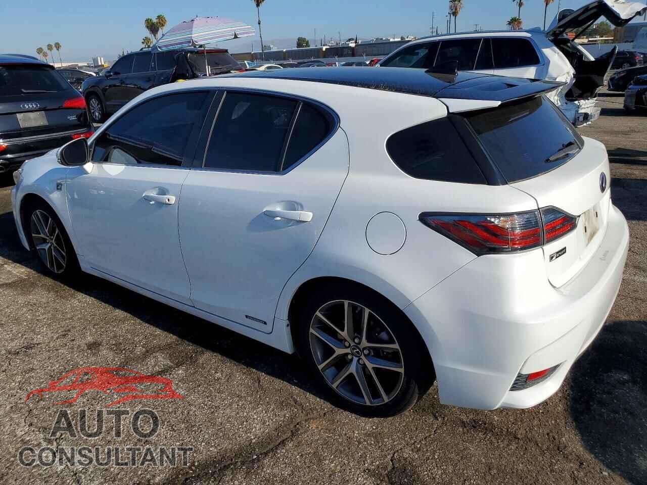 LEXUS CT 200 2017 - JTHKD5BH9H2287625