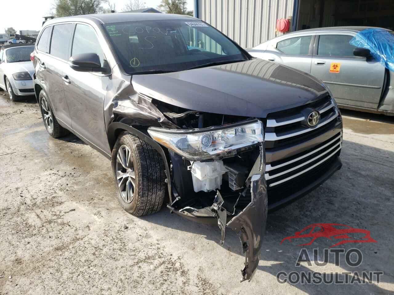 TOYOTA HIGHLANDER 2019 - 5TDZARFH1KS046636