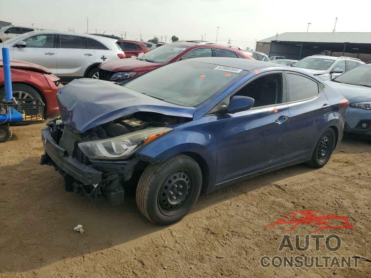 HYUNDAI ELANTRA 2016 - 5NPDH4AE0GH680913