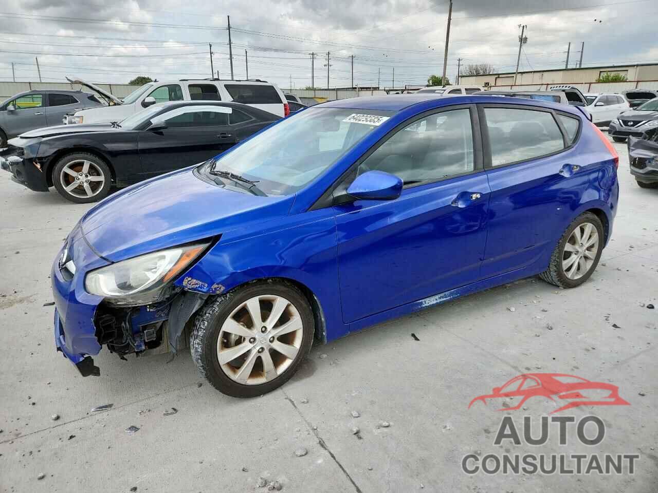 HYUNDAI ACCENT 2012 - KMHCU5AE2CU038265