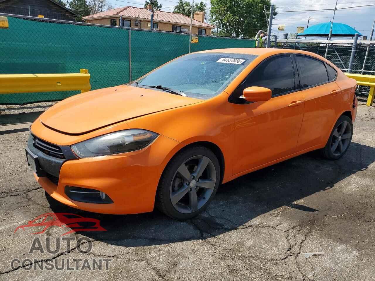 DODGE DART 2013 - 1C3CDFBA9DD306224