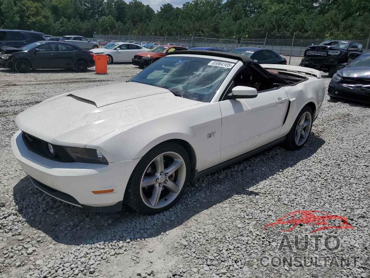 FORD MUSTANG 2010 - 1ZVBP8FH6A5156531