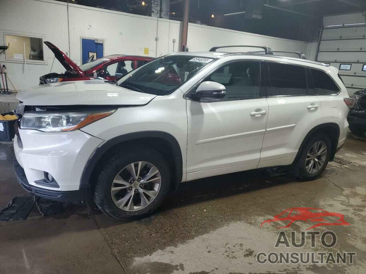 TOYOTA HIGHLANDER 2015 - 5TDJKRFH0FS145304