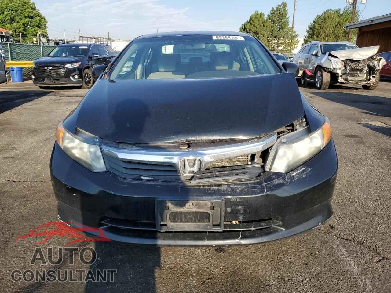 HONDA CIVIC 2012 - 19XFB2F58CE109773