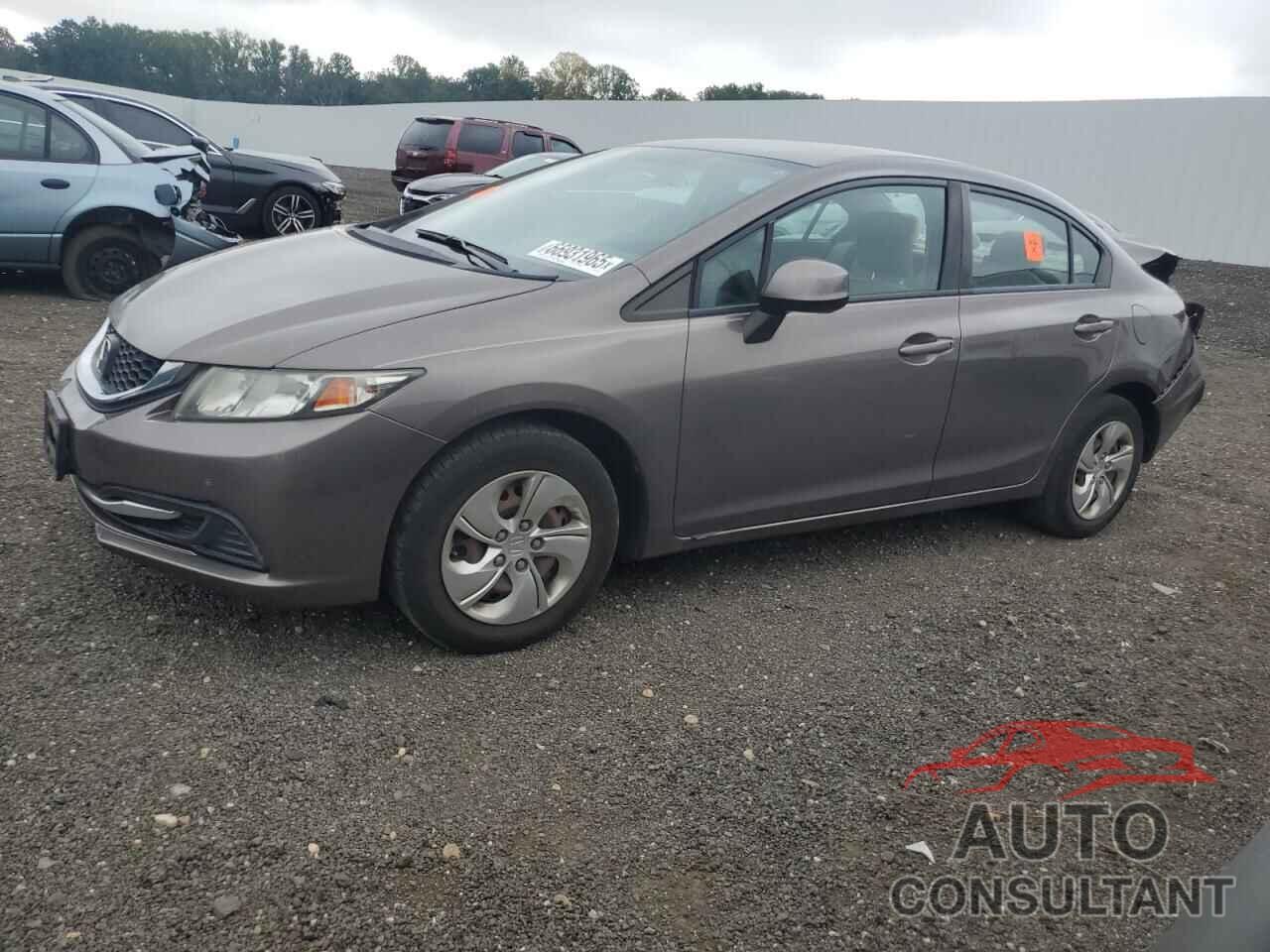 HONDA CIVIC 2013 - 2HGFB2F5XDH577186