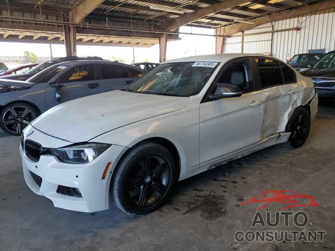 BMW 3 SERIES 2014 - WBA3C1C50EK115238