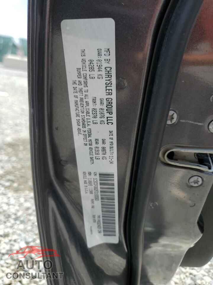 DODGE DART 2015 - 1C3CDFBB2FD193583