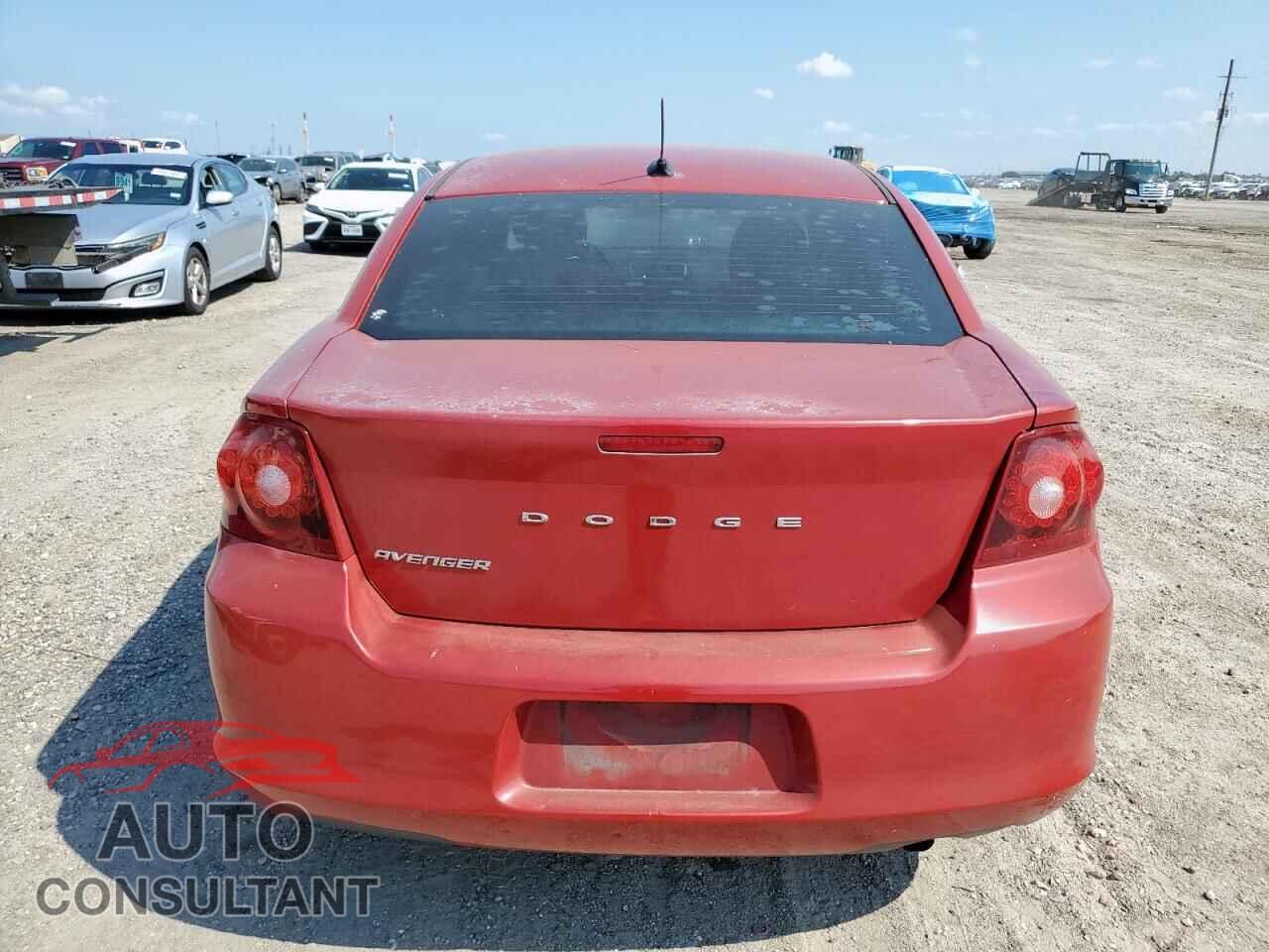 DODGE AVENGER 2013 - 1C3CDZAB0DN544291