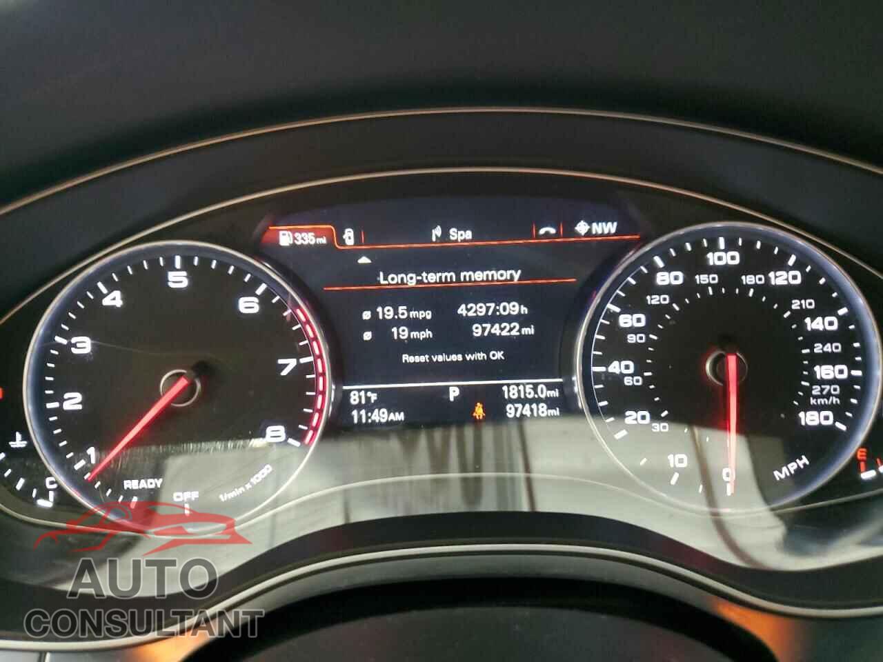 AUDI A7 2016 - WAU2GAFC3GN131025