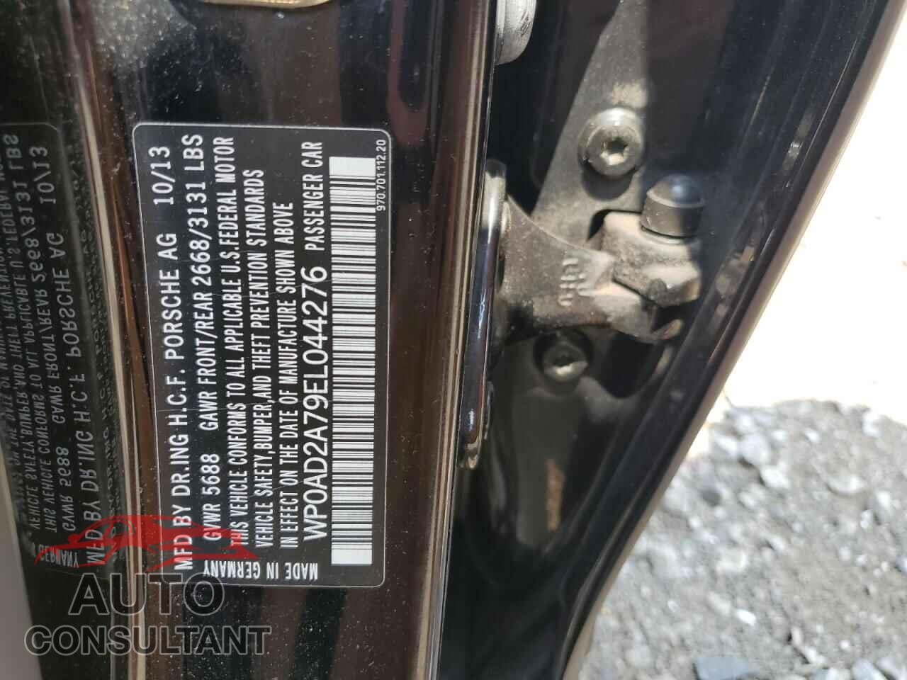 PORSCHE PANAMERA 2014 - WP0AD2A79EL044276